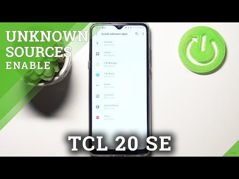 How to Enable Unknown Sources on TCL 20 SE – Allow Unknown Sources