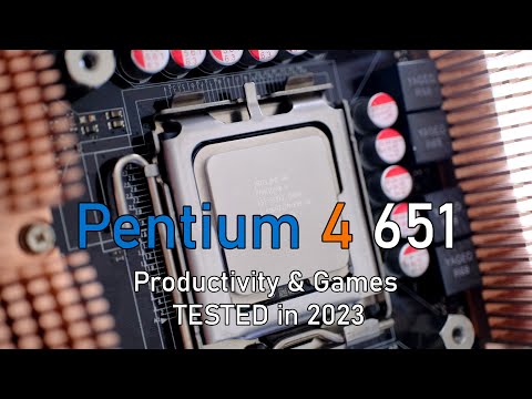 How does a modern Pentium 4 perform in 2023? Well...
