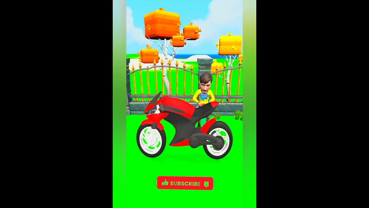 MrBeast Air Pump Motorcycle Upgrade Magic! 🏍️😂 #shorts #funny