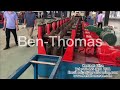 Cold crash barrier roll forming machine Roll Forming Machine | Highway guardrail roll forming line