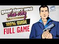 GTA Vice City The Definitive Edition Full Game Walkthrough 100 Completion PC 4K 60fps