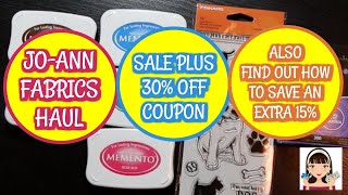 JO-ANN FABRIC CARD MAKING SALE + EXTRA SAVINGS!!!