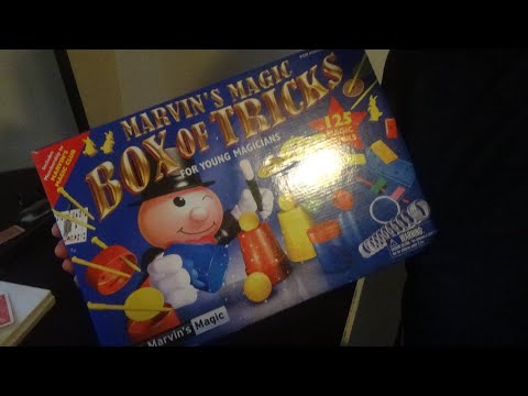 Marvins Magic Box of Tricks Magic Set Review!!