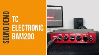Video thumbnail for TC Electronic BAM200 - Sound Demo (no talking) by Bass Bonedo