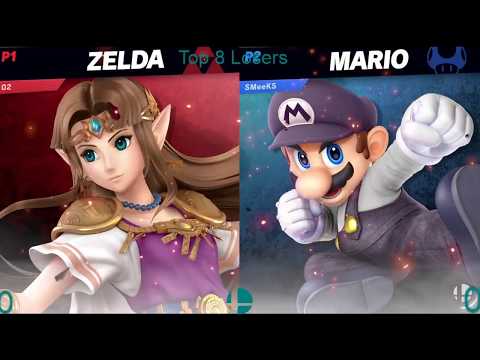 CINO Smash High Tide 2020- ZeroTwo (Zelda) VS SMeeKS (Mario, Bowser) Smash Ultimate Losers Quarters