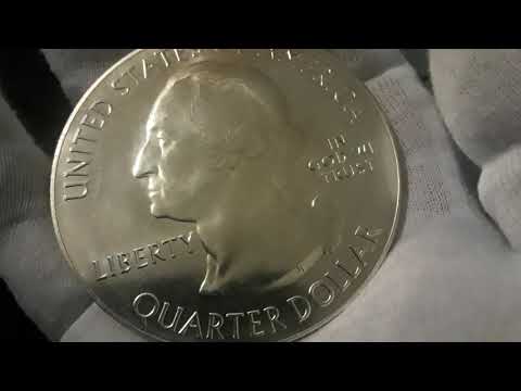 ATB giant 5oz Quarter #silver #coins #5oz #Quarter