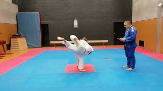 2022.01.07 - Zkouška na oranžový pásek (Kristýna Rybáčková)