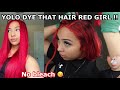 dying my red hair HI AF🍃/chit chat || redheadmelany