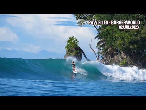 This is The Surfing Level Right Now in the Mentawais (Burgerworld) 02/07/2023 RawFiles 4K