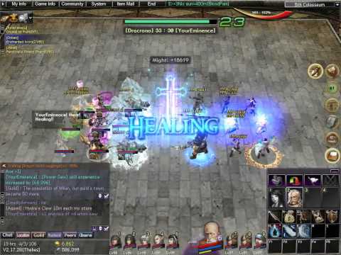 Atlantica Online PVP Battle #56 YourEminence Vs Dracrono