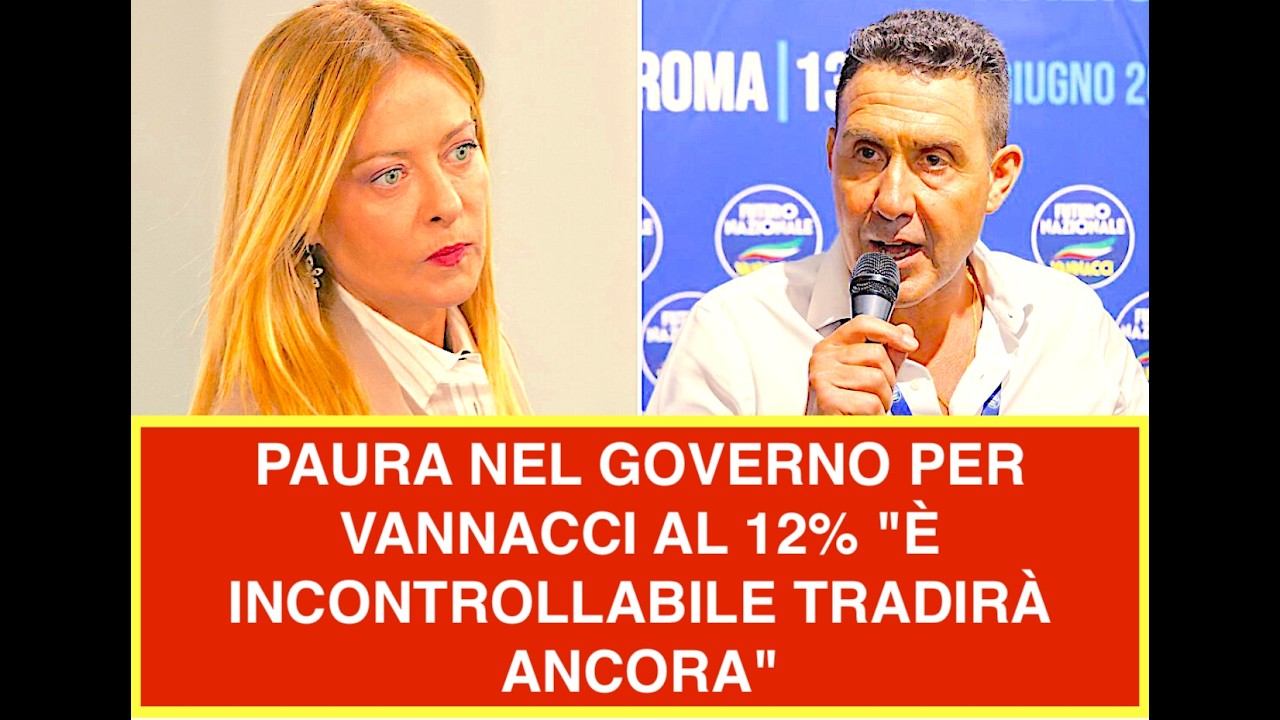PAURA NEL GOVERNO PER VANNACCI AL 12% "È INCONTROLLABILE TRADIRÀ ANCORA"