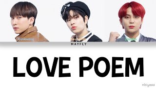 Download lagu MAYFLY (메이플라이) - Love Poem [KINGDOM : Legendary War] Han-Rom-Eng color coded lyrics mp3