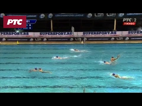 Vaterpolo (LŠ): Partizan - Eger 8:9, kraj utakmice