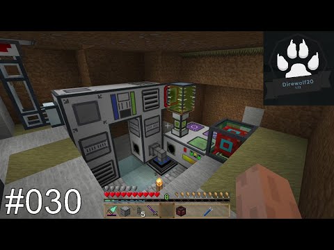 Minecraft Direwolf20 1.12 #030 Advanced Generators | german