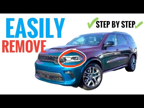 How To EASILY Remove Dodge Durango Headlight 2011-2025 | Step By Step Tutorial