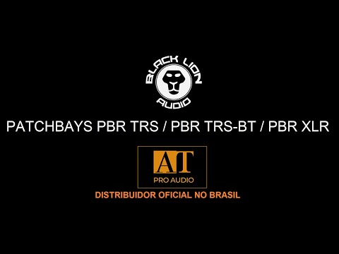 BLACK LION AUDIO PATCHBAYS PBT TRS / PBR TRS-BT / PBR XLR - AT PROAUDIO BRASIL