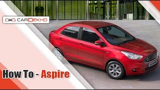 How To Unlock Ford Figo Aspire | CarDekho.com