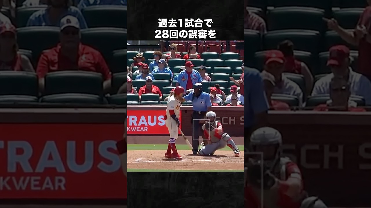 ABS導入でバレてしまったバックナー審判 #メジャー #mlb #野球