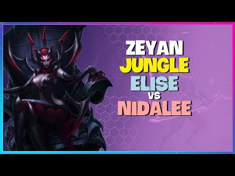 Challenger Zeyan's Flawless Elise Jungle: Master Advanced Tactics! Engsub