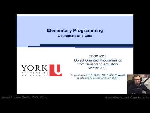 Class Elementary Programming In Java Operations And Data