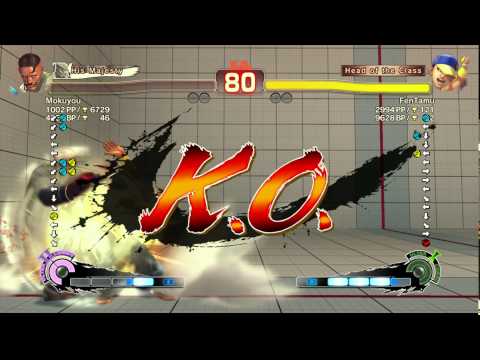 USFIV~ Yun (FenTamu) vs.  Dudley (Mokuyou) HD