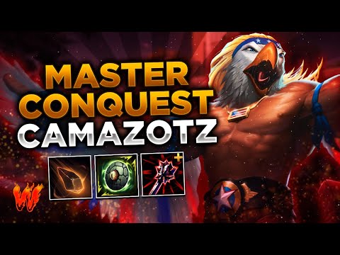 CAMAZOTZ, PUES SI ESTABA BALANCEADO ESTO... - Warchi - Smite Conquest