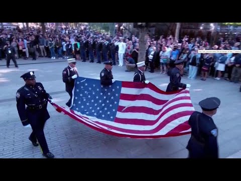11 settembre, l'America si ferma per l'inno e il minuto di silenzio a vent'anni dagli attentati