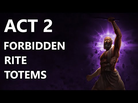 Leveling with Penguin Act 2 - Forbidden Rite Totem Templar Hierophant | Path of Exile