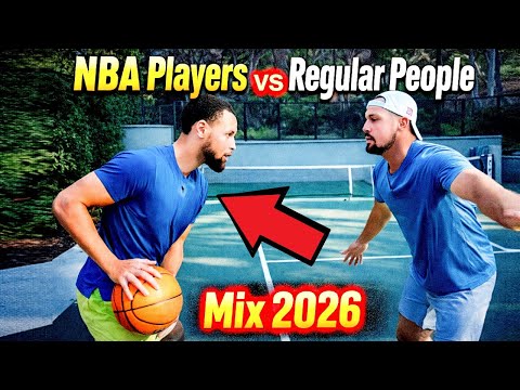 NBA Players vs Regular People - MiX 2026