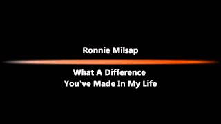 &quot;What A Difference You&#39;ve Made In My Life&quot; by Ronnie Milsap