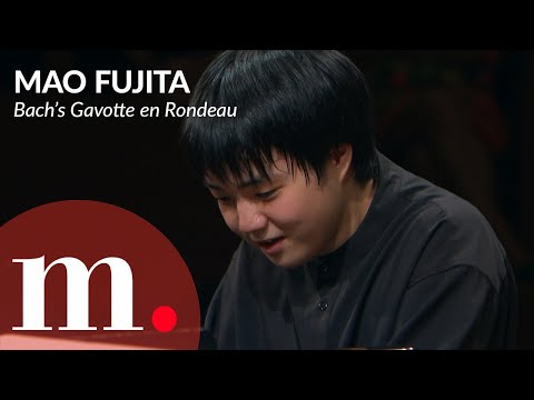 Mao Fujita 藤田真央 performs Bach's Partita for Violin Solo No. 3 in E Major, BWV 1006, for piano