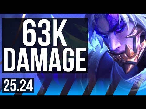 ZED vs IRELIA (MID) | 63K damage | KR Master | 25.24