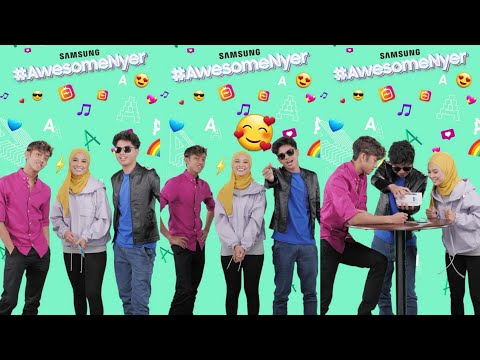 SAMSUNG GALAXY SQUAD - HAQIEM RUSLI, ISMAIL IZZANI & NABILA RAZALI