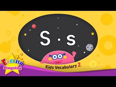 Kids vocabulary compilation ver.2 - Words starting with S, s - Learn English for kids