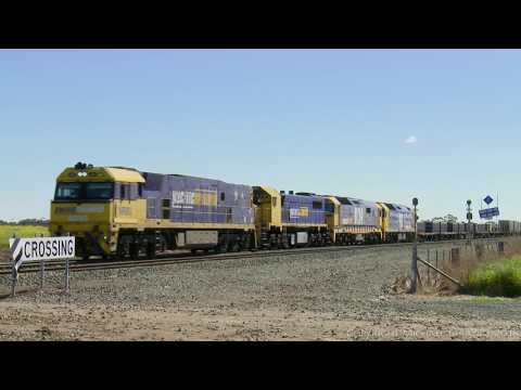 XM4 Pacific National Steel Train - PoathTV Australian Railways