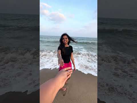 Beach Vibes #shorts #tejuanddeeksha #beach #beachlife