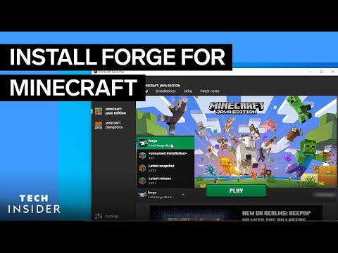 Insider Tech - How To Install Forge For Minecraft