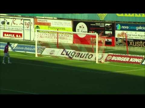 Gol de Jokin Esparza (2-4) en el CD Lugo - SD Huesca Jornada 5