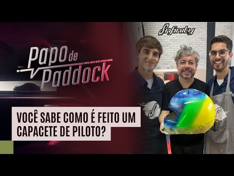 CONHEÇA O PROCESSO DE CRIAÇÃO DE UM CAPACETE DE PILOTO PROFISSIONAL | PAPO DE PADDOCK