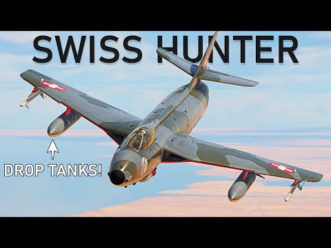 War Thunder Sim | Hunter F.58 | The drop tanks look cool