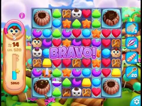 Cookie Jam Blast Level 520 - NO BOOSTERS 🍪 | SKILLGAMING ✔️