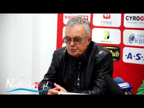 16.09.2017 Konferencja po meczu: Siarka Tarnobrzeg - MKS Kluczbork 4:0 (2:0)