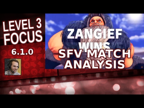 Lv3 Focus: SFV Top Level Match Analysis (6.1.0)