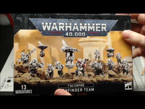 Tau Pathfinder Team Review/Unboxing & Painted