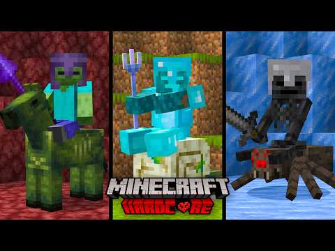 I Trapped ALL 3,272 Minecraft Mobs