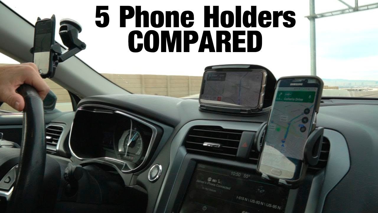 <h1 class=title>5 Car Phone Holders Compared!</h1>