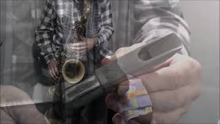 Video thumbnail for Berg Larsen Vintage Metal Tenor Sax Mouthpiece by greorjazz