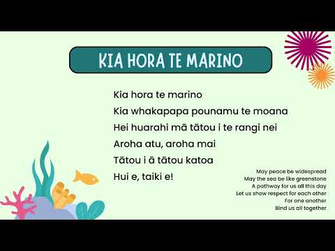 Kia hora te marino