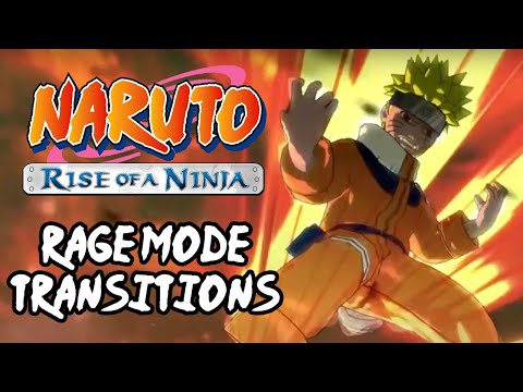 Naruto Rise of a Ninja Extras Rage Mode Transitions