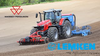 【2023】大豆播種 LEMKEN Zirkon12/500K + Solitia 9/500K & MF8730S